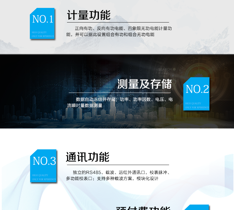 技術(shù)參數(shù)
　　精度等級：1級、2級
　　電流范圍：1.5 A~120A
　　外觀尺寸： 160*112*71
　　安裝尺寸：100*140(150)
　　工作溫度范圍：-40°C～+70°C
　　計時準(zhǔn)確度：≤0.5s/d